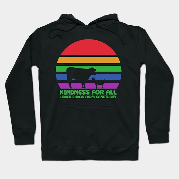 Kindness for ALL LGBTQ+ Hoodie by daniellemania